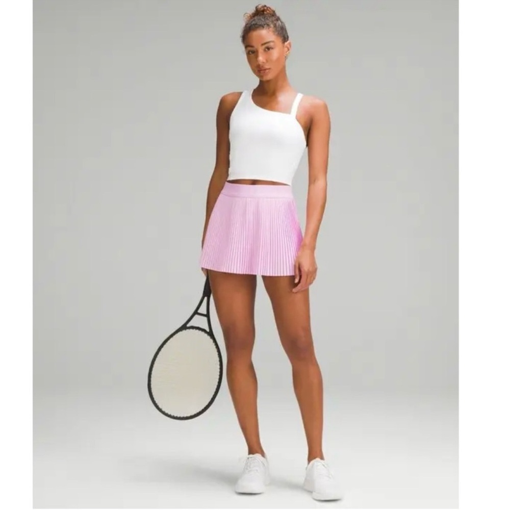 Lululemon varsity high rise pleated tennis skirt